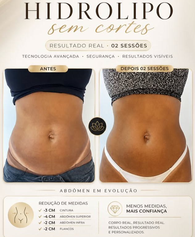 Registro de resultado de protocolo corporal do acervo profissional